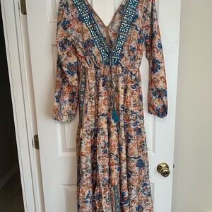 Nado Boho Dress Large NWT